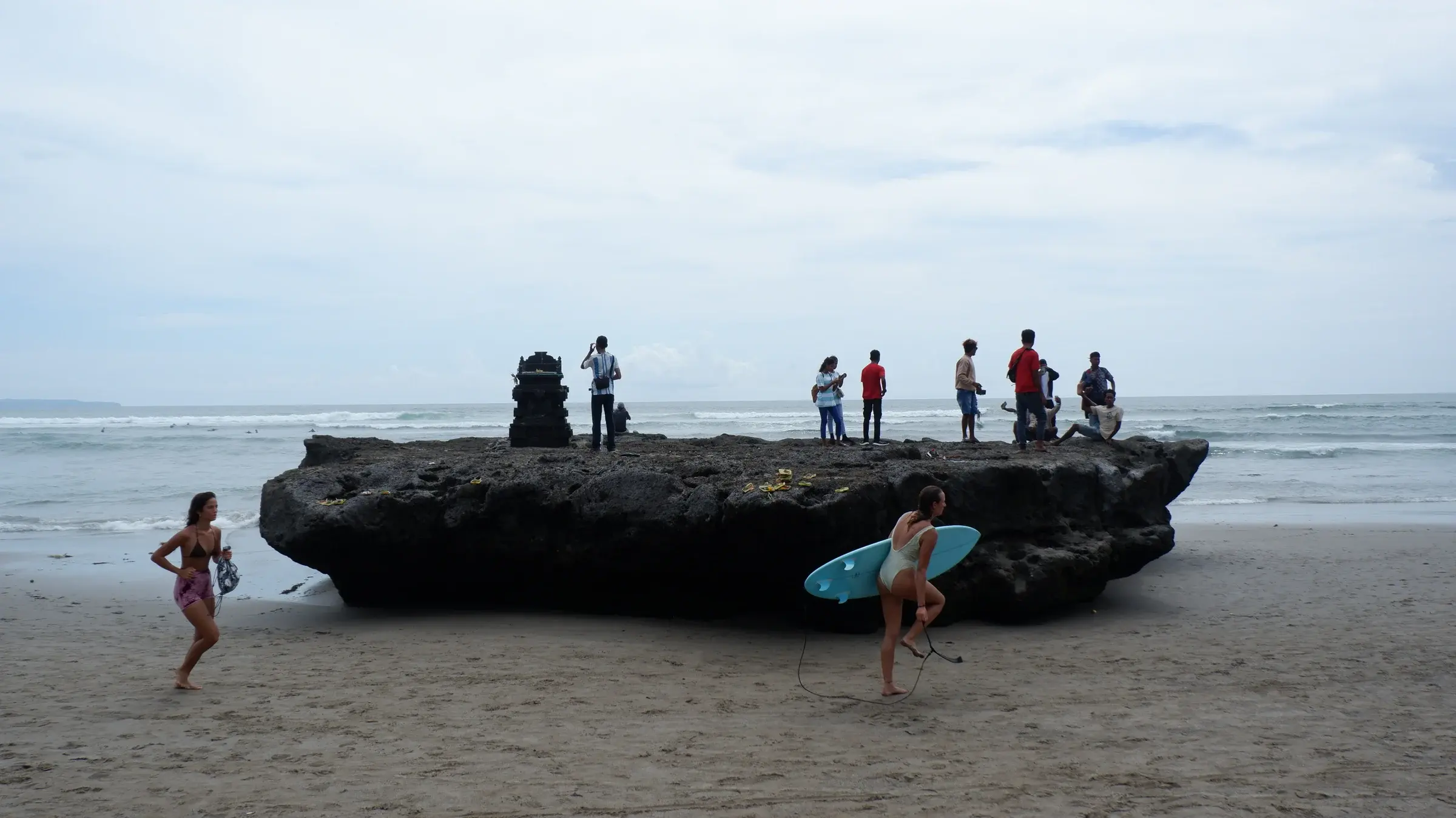 Canggu beach, Bali — real area photograph, not camp accommodation